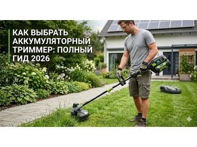Как выбрать аккумуляторный триммер: полный гид 2026