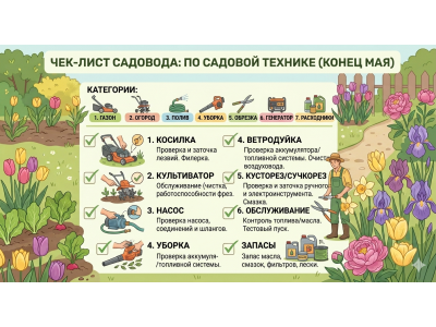 Что купить для дачи в конце мая: чек-лист садовода