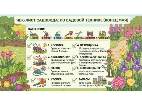 Что купить для дачи в конце мая: чек-лист садовода
