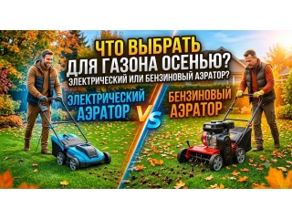 Электрический или бензиновый аэратор: выбираем инструмент для осеннего ухода за газоном