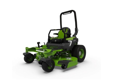 Аккумуляторный райдер с нулевым радиусом разворота Greenworks 82V ZTC152 — обзор электрической ZTR-машины для профессионального озеленения