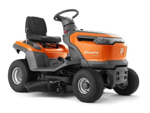 Садовый трактор Husqvarna TS 114 — обзор компактного трактора с боковым выбросом для участков до 3000 м²
