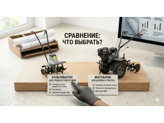 Мотоблок или культиватор: в чём разница и что выбрать