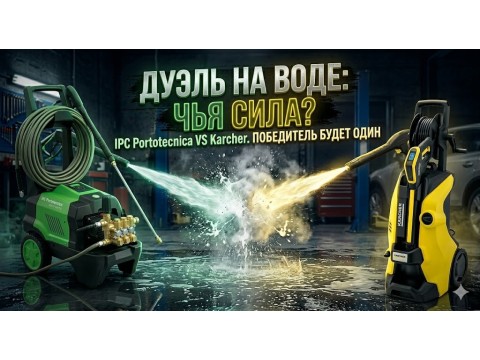 Мойка высокого давления IPC Portotecnica vs Karcher: что выбрать