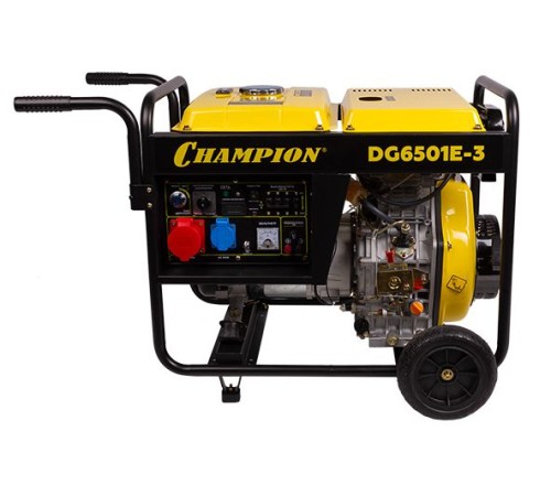 Генератор дизельный Champion DG6501E-3
