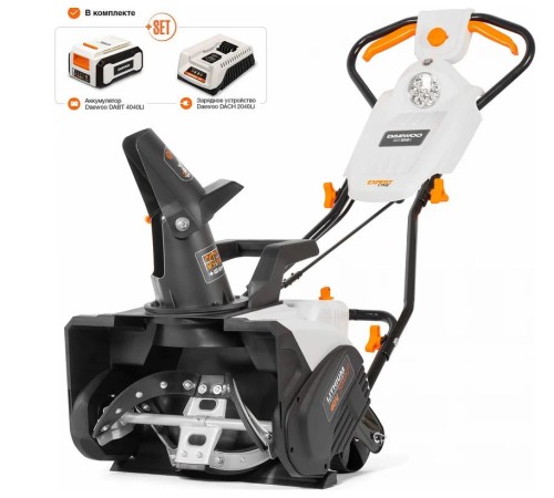 Снегоуборщик аккумуляторный Daewoo Power DAST 5040Li Battery Set (с 1-м АКБ)