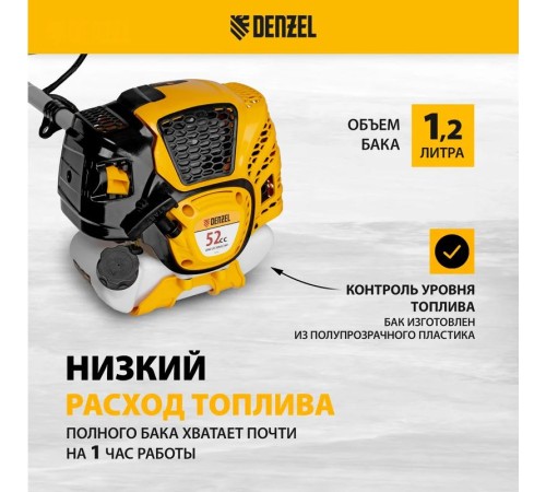 Триммер Denzel DTL-52S