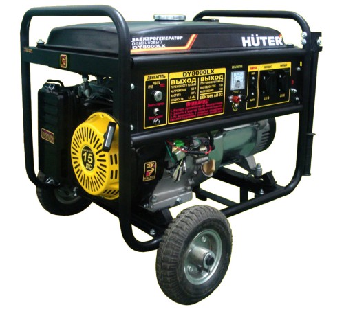 Генератор бензиновый Huter DY8000LX