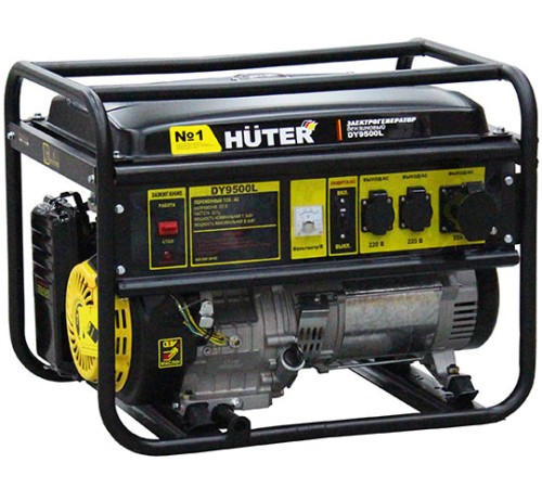 Генератор бензиновый Huter DY9500L