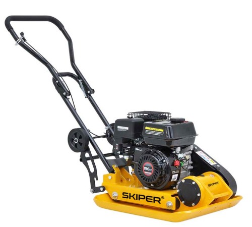 Виброплита Skiper С-120 Loncin LC200F (колеса)