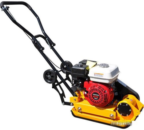 Виброплита Skiper С-60 Honda GX160 (колеса, мат)