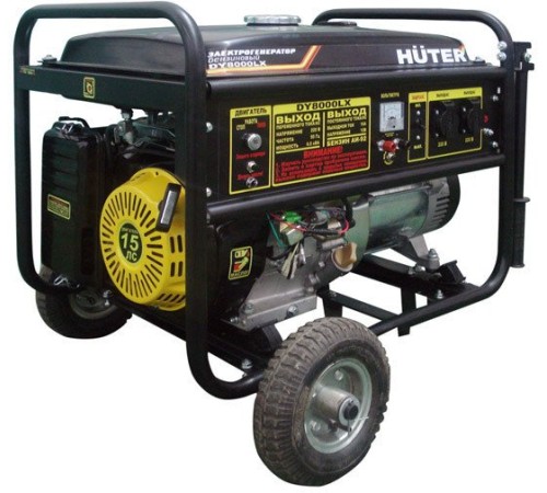 Генератор бензиновый Huter DY8000LX