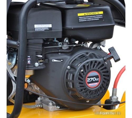 Виброплита Skiper C-160 Loncin LC270F (реверс, колеса)