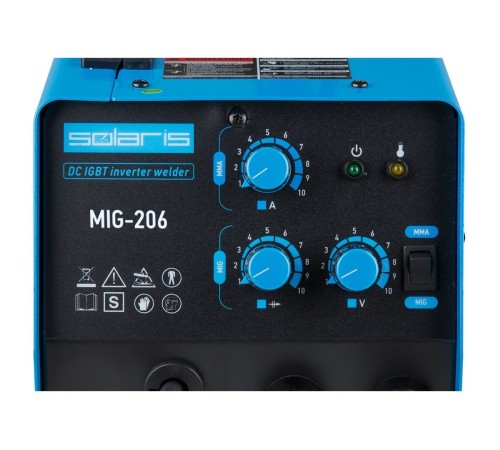 Сварочный инвертор Solaris MIG-206