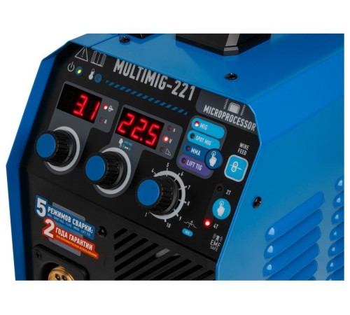 Сварочный инвертор Solaris MULTIMIG-221