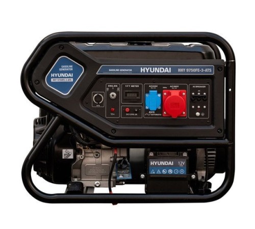 Генератор бензиновый Hyundai HHY9750FE-3-ATS