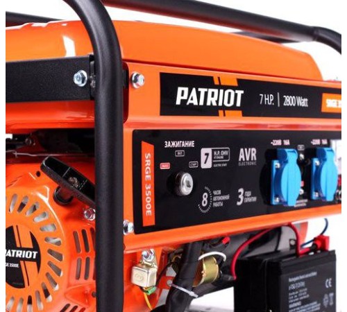 Генератор бензиновый Patriot Max Power SRGE 3500E