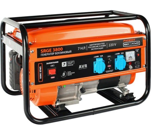 Генератор бензиновый Patriot Max Power SRGE 3800