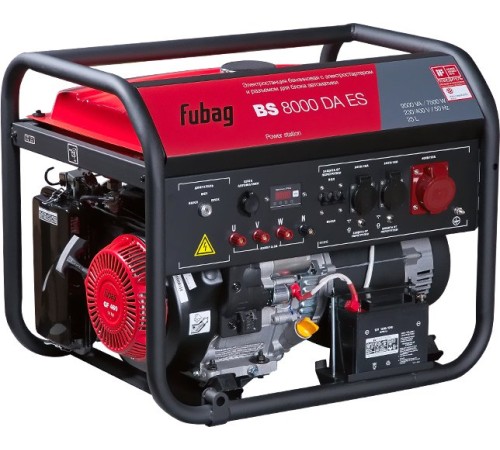 Генератор бензиновый FUBAG BS 8000 DA ES