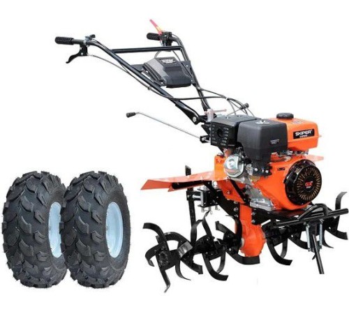 Мотоблок  Skiper SP-1800SE Expert с колесами 19х7-8
