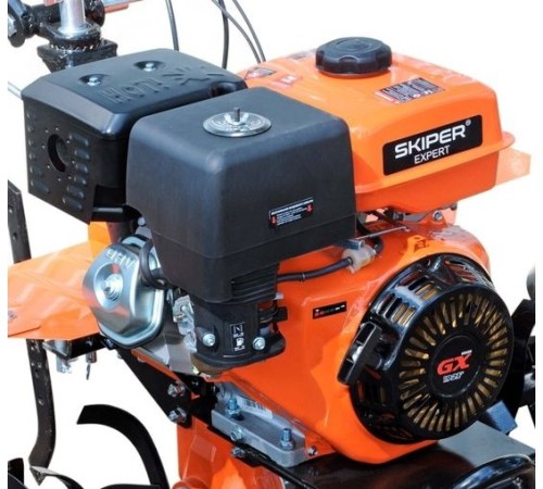 Мотоблок  Skiper SP-1600SE Expert с колесами 4.00-10