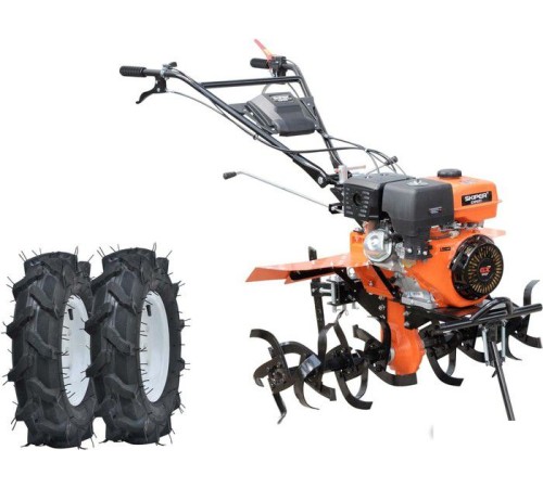 Мотоблок  Skiper SP-1600SE Expert с колесами 5.00-10