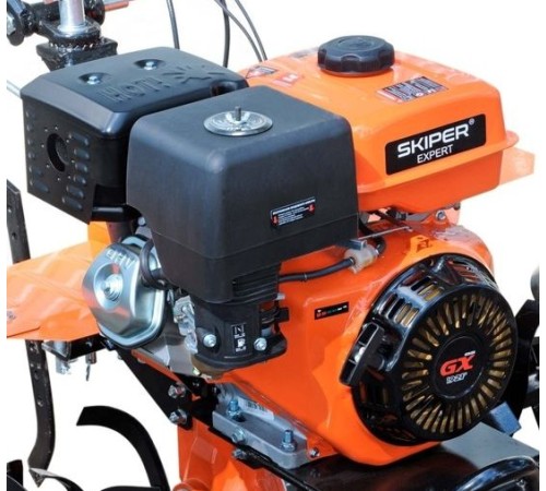 Мотоблок  Skiper SP-1800SE Expert с колесами 5.00-10