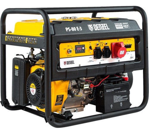 Генератор бензиновый Denzel PS 80 E-3