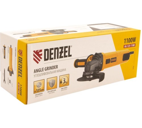 Угловая шлифмашина Denzel AG125-1100