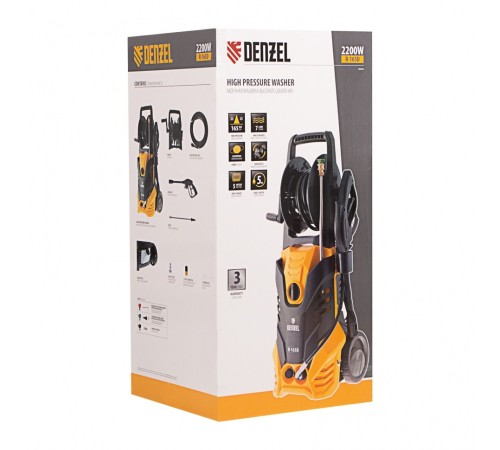 Мойка высокого давления Denzel R-165D