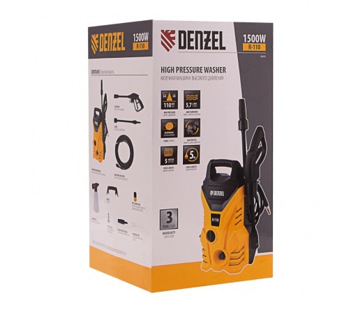 Мойка высокого давления Denzel R-110