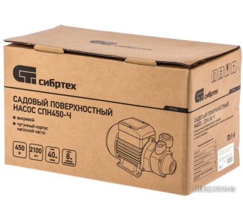 Садовый насос СибрТех СПН450-Ч