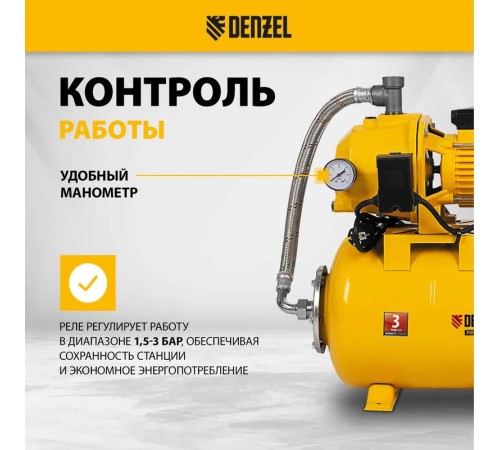 Насосная станция Denzel PSD800C
