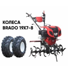 Мотоблок Brado GT-1400SX колеса 19х7-8