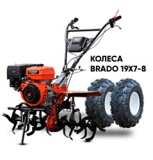 Мотоблок  Skiper SP-1600SE Expert (колеса 19х7-8)