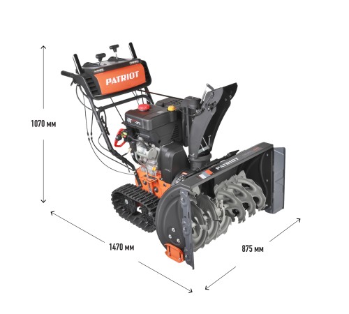 Снегоуборщик бензиновый Patriot Сибирь 130 ЕТ