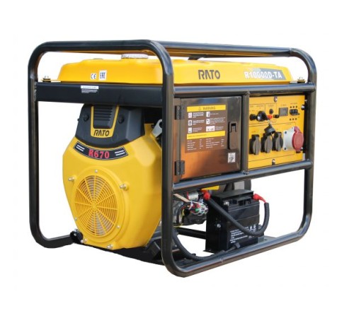 Генератор бензиновый Rato R10000D-TA