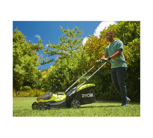 Колёсная газонокосилка Ryobi RY18LM37A-140 (с 1-им АКБ 4 Ah)