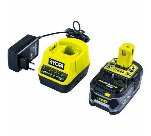 Колёсная газонокосилка Ryobi RY18LMX37A-150 (с АКБ 5 Ah)