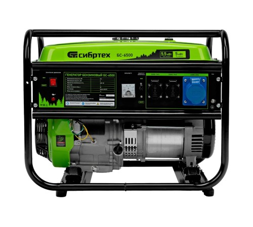Генератор бензиновый Сибртех БС-6500