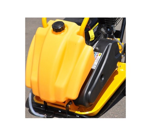 Виброплита Skiper C-90 Loncin LC200F (бак, колеса, мат)