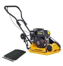 Виброплита Skiper C90L-WM Loncin LC200F (колеса, мат)