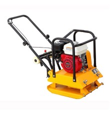 Виброплита Skiper С-140 Honda GX200 (реверс, колеса)