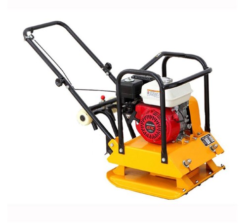 Виброплита Skiper С-140 Honda GX200 (реверс, колеса)