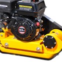 Виброплита Skiper С-60 Honda GX160 (бак, колеса, мат)