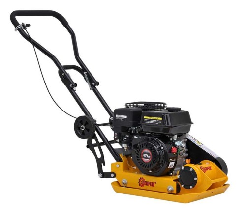 Виброплита Skiper С-60 Loncin LC160F (колеса, мат)