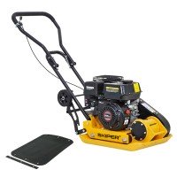 Виброплита Skiper C90L-WM Loncin LC200F (колеса, мат)