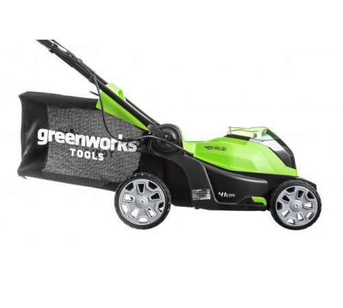 Газонокосилка аккумуляторная Greenworks G40LM41 (без АКБ)