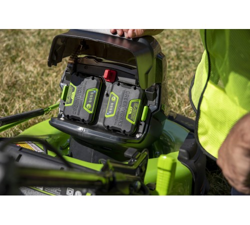 Газонокосилка Greenworks GC82LM51SP2 2515907 (без АКБ)