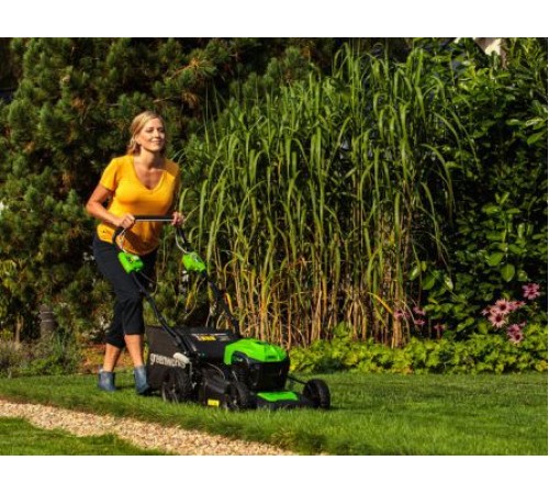 Газонокосилка Greenworks GD40LM46SP 2506807UB (с 1-им АКБ 4 Ah)